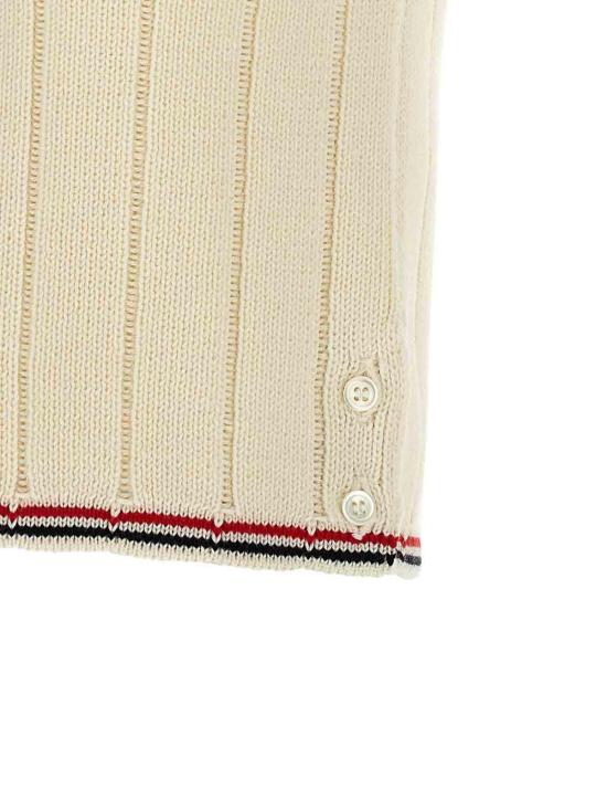  톰브라운 베스트 FKV217AY1024100 White - THOM BROWNE