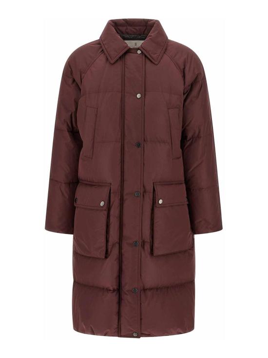  브루넬로 쿠치넬리 롱패딩 MG5019946CFS36 Dark Red - BRUNELLO CUCINELLI