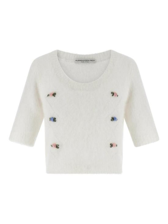 25FW 알레산드라리치 스웨터 FABX4186K46039001 White