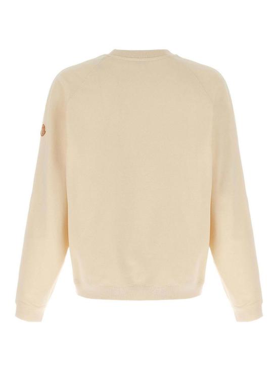  몽클레어 몽클레어 x 길가 팜 디자인 바이 도널드 글로버 코튼 스웨트셔츠 K24028G0000289AUJ02B White - MONCLER