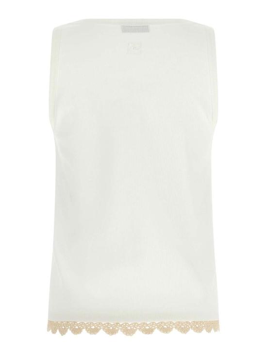 25FW 마그다뷰트림 민소매 티셔츠 179725WHITE White - MAGDA BUTRYM