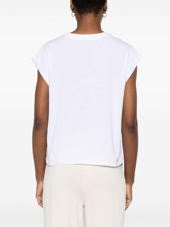 25SS 트윈셋 민소매 티셔츠 251TP2073S1280500001 White - TWINSET