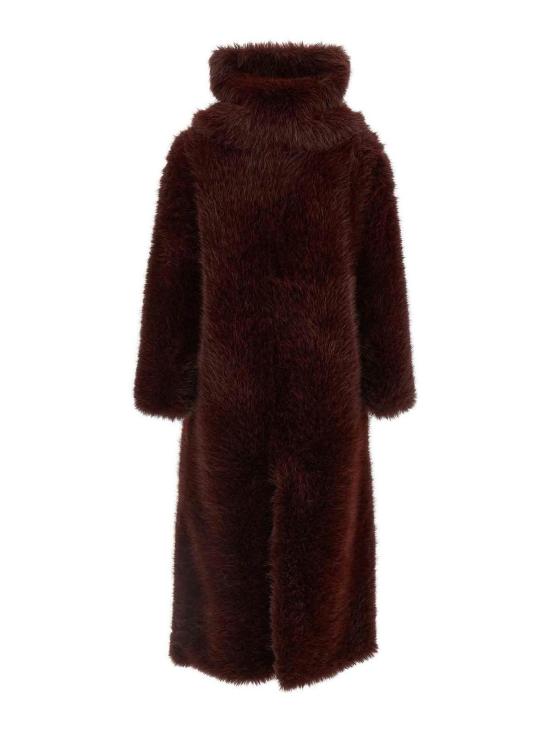 25FW 비비 쿠튀르 코트 BISCUITBORDEAUX Dark Red - B&B COUTURE