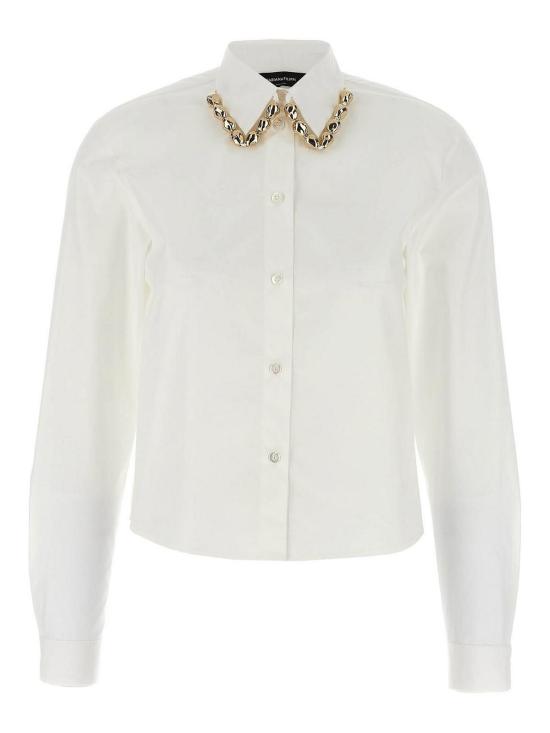  파비아나 필리피 셔츠 CAD215F312D65021 White