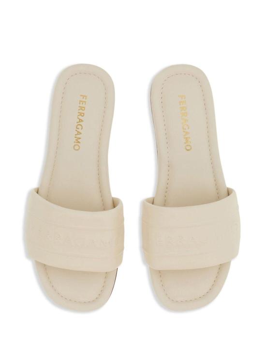 25SS 살바토레 페라가모 샌들 78126401J658MASCARPONE White - SALVATORE FERRAGAMO