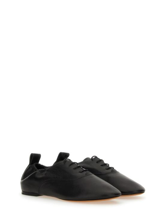 25SS 랑방 플랫 슈즈 FW CSML07 NAPA P2510 Black - LANVIN