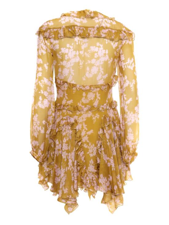  엘리자베타프랜치 원피스 AB71551E2 Yellow - ELISABETTA FRANCHI