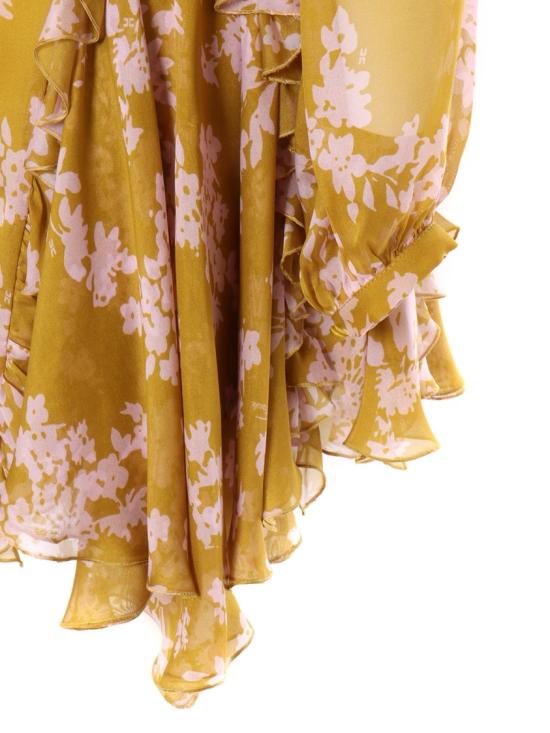  엘리자베타프랜치 원피스 AB71551E2 Yellow - ELISABETTA FRANCHI