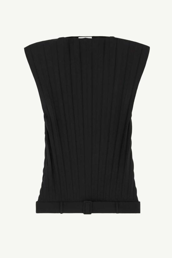  MM6 메종마르지엘라 숏 원피스 Mm6 메종 마르지엘라 울 블렌드 미니 드레스 - MM6 MAISON MARGIELA