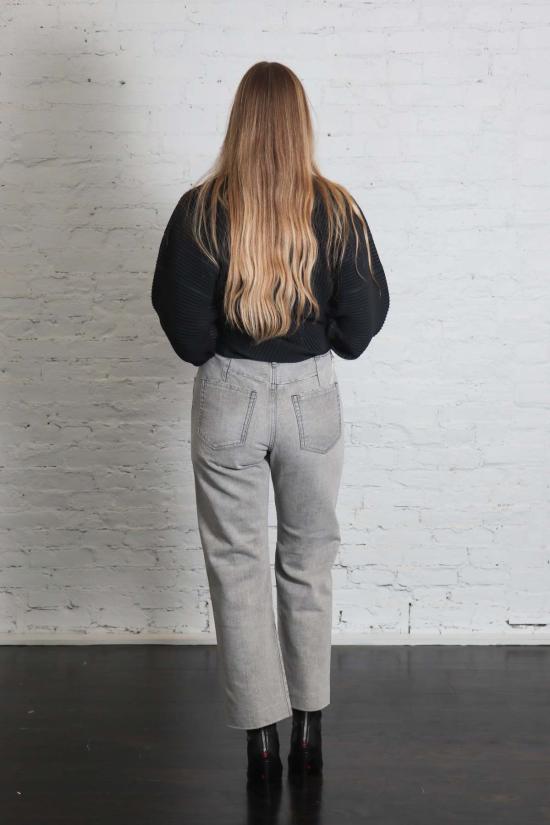  타나카 데님 팬츠 스트레이트 진 팬츠 - TANAKA