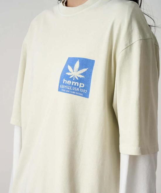  그라미치 반팔 티셔츠 헴프 티셔츠 - GRAMICCI