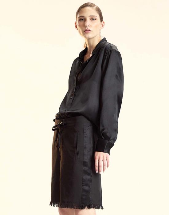  신시아 로리 숏팬츠 신시아 로울리 턱시도 숏 블랙 - CYNTHIA ROWLEY