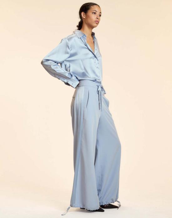  신시아 로리 데님 팬츠 신시아 로울리 턱스  블루 - CYNTHIA ROWLEY