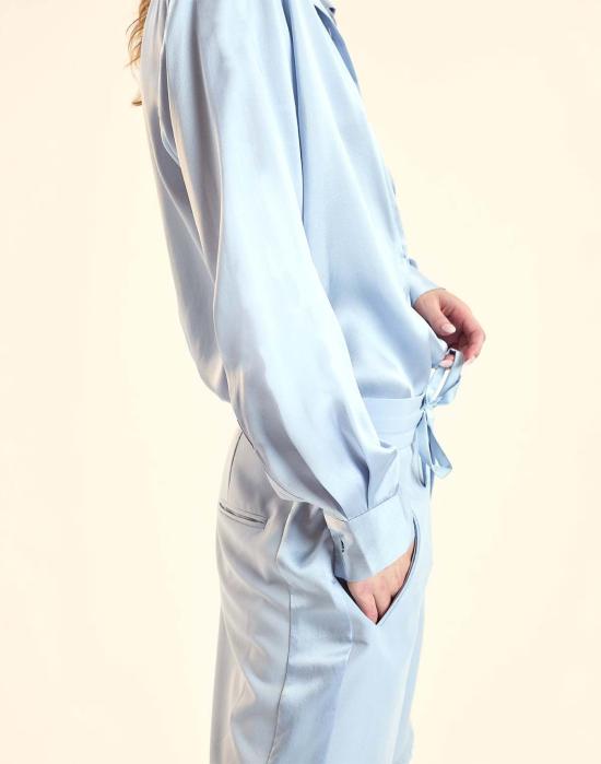  신시아 로리 데님 팬츠 신시아 로울리 턱스  블루 - CYNTHIA ROWLEY