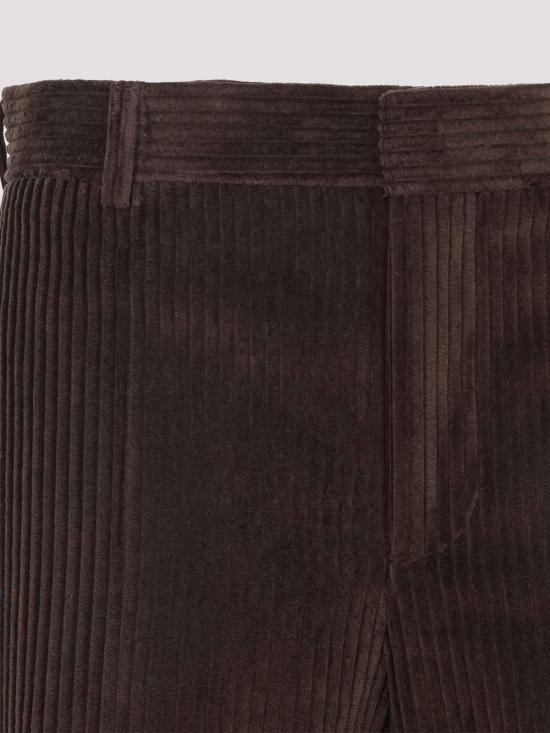  모스키노 스트레이트 팬츠 252EA032055190103 Brown - MOSCHINO