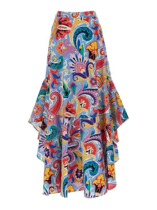  에트로 미디 스커트 WRFA010699SA5H9X0887 Multicolour - ETRO