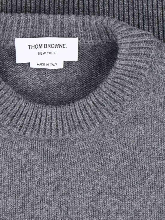 25FW 톰브라운 스웨터 FKA499AY1029035 Grey - THOM BROWNE