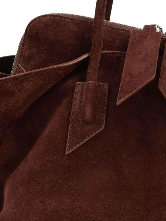 25FW 디 아티코 라 파세지아타 미디엄 탑 핸들 백 250WAH00054850 Brown - THE ATTICO