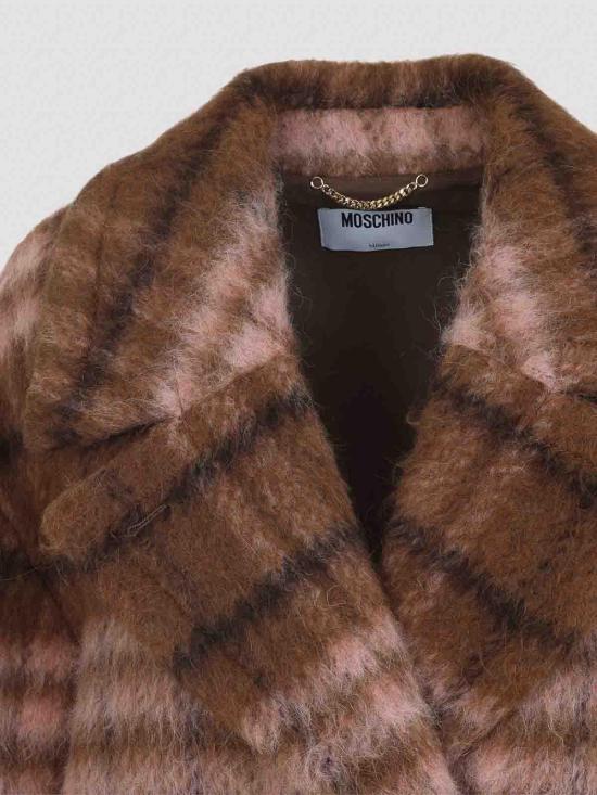  모스키노 코트 252EA060455131096 Brown - MOSCHINO