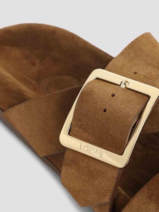  로에베 뮬/슬리퍼 L815465XAL3100 Brown - LOEWE