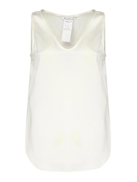  막스마라 민소매 티셔츠 2511161018600000 White