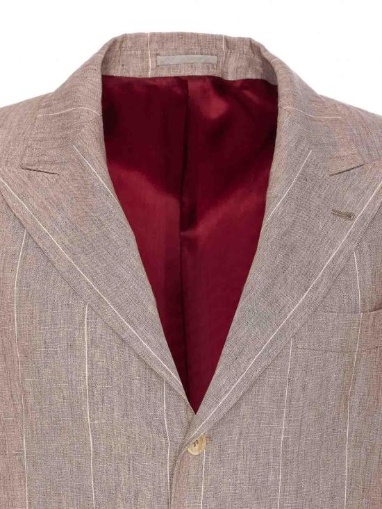  브루넬로 쿠치넬리 수트 자켓 MB4007BFDC018 Beige - BRUNELLO CUCINELLI