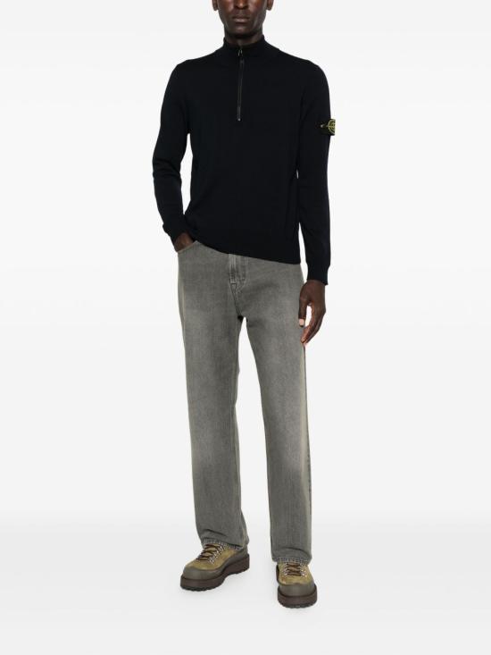 25FW 스톤 아일랜드 스웨터 K2S155100007S00C4 V0020 Blue - STONE ISLAND