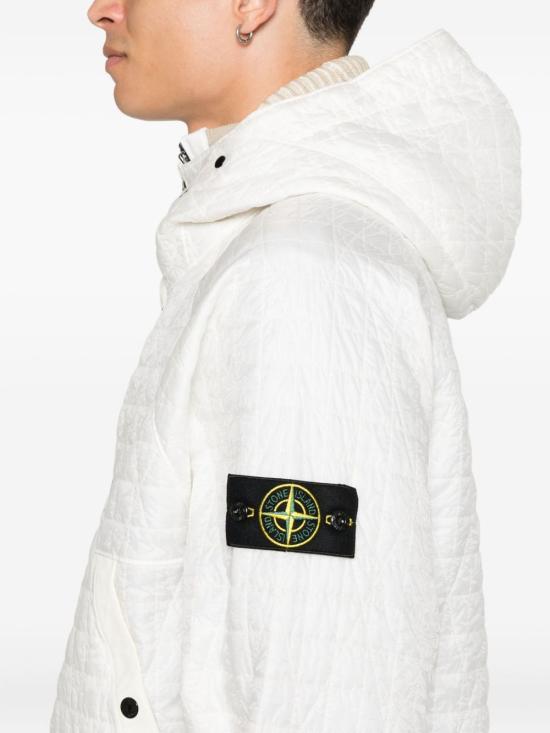 25FW 스톤 아일랜드 자켓 K2S154100023S0186 V0093 White - STONE ISLAND