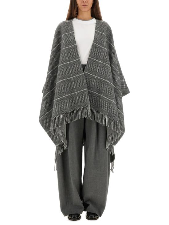 25FW 브루넬로 쿠치넬리 코트 케이프 MSCDAGP31 CBL42 Grey