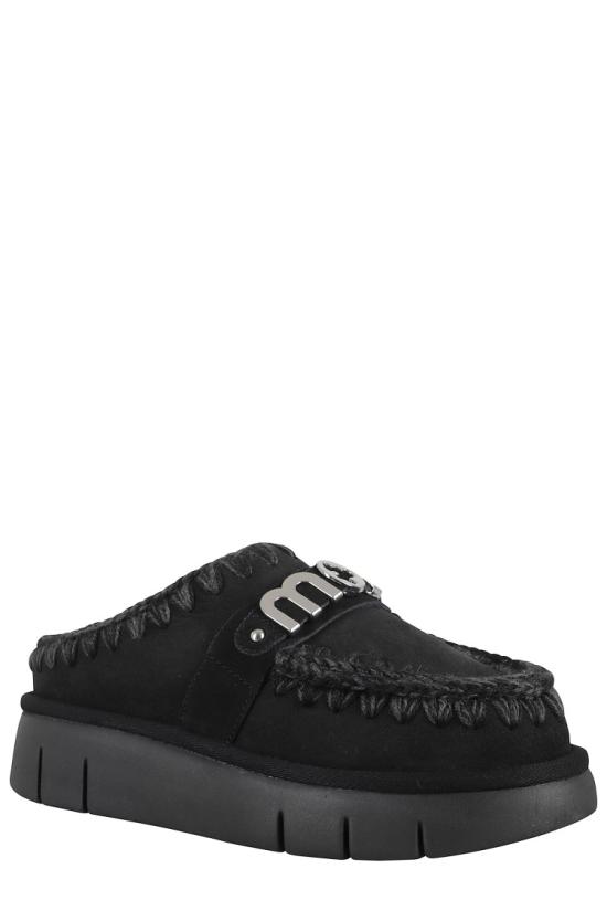 25FW 모우 뮬/슬리퍼 MUFW531001A 097 Black - MOU
