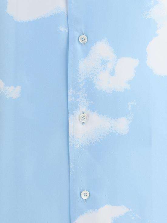 25FW 모스키노 긴팔 셔츠 252ZZ0238252ZZ5251 1293 LIGHT BLUE - MOSCHINO