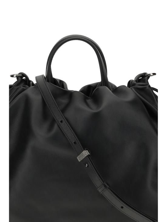 25FW 브루넬로 쿠치넬리 숄더백 MBGPD3612 C101 BLACK - BRUNELLO CUCINELLI