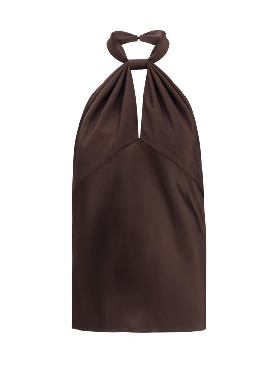 25FW 톰포드 반팔 티셔츠 TS2105FAX1524 KB870 BROWN