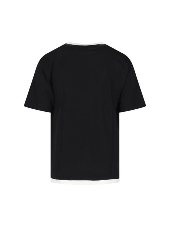25FW 돌체앤가바나 반팔 티셔츠 G8ST6Z G7PCGN0000 Black - DOLCE & GABBANA