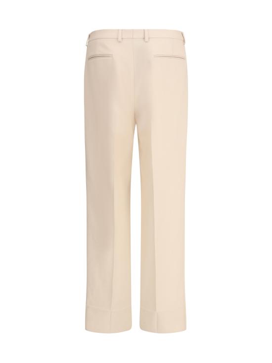 25FW 발렌티노 가라바니 스트레이트 팬츠 7V3RBN109EB 581 CREAM - VALENTINO GARAVANI