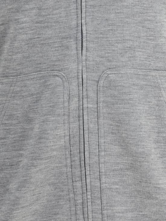 25FW 브루넬로 쿠치넬리 후드 티셔츠 MM8359069G C8299 GREY - BRUNELLO CUCINELLI