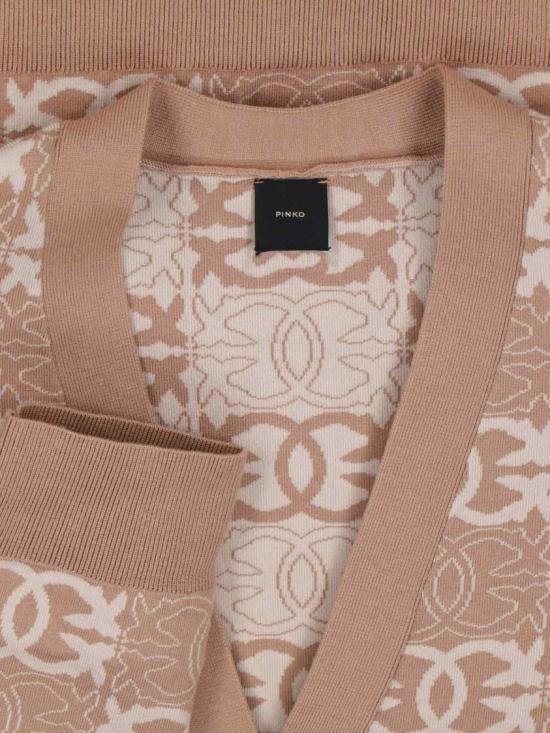 25FW 핑코 가디건 106042 A2YDC4Z Brown - PINKO
