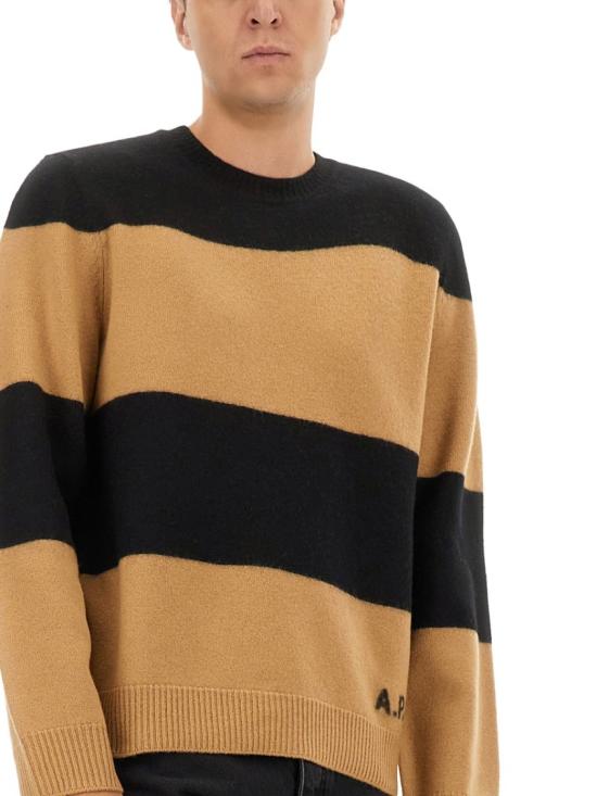 25FW 아페쎄 스웨터 WVBDL H23364 LWC Black - A.P.C.