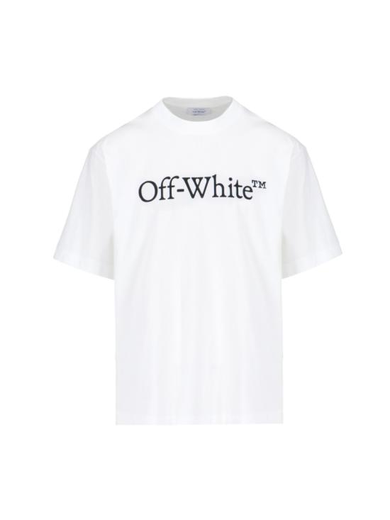 25FW 오프화이트 반팔 티셔츠 OMAA120C99JER0080110 White