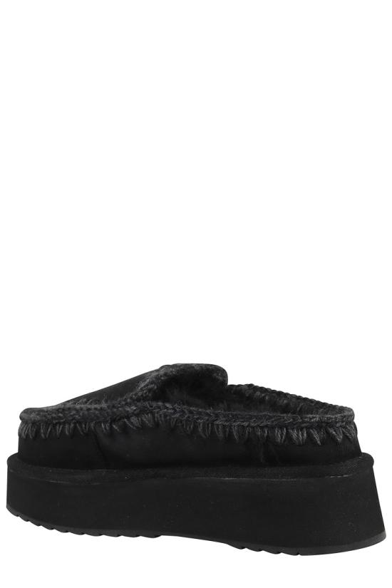 25FW 모우 플랫 슈즈 MUFW681004A 097 Black - MOU