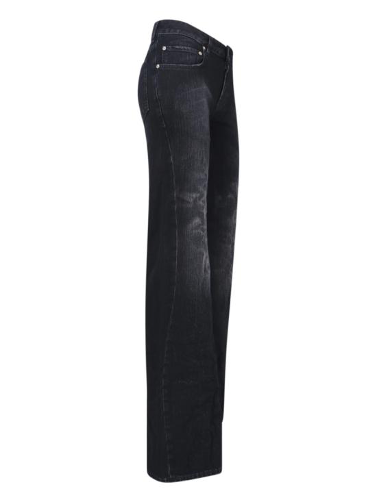 25FW 발렌시아가 와이드 레그 팬츠 852328 TTW671037 Black - BALENCIAGA