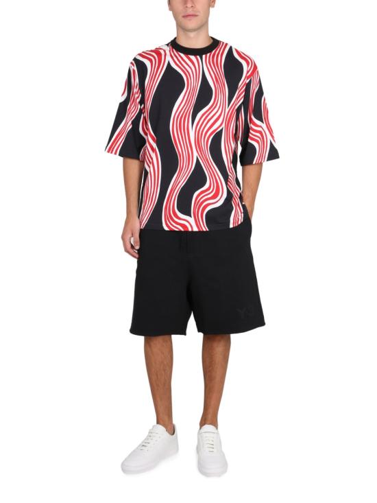 26SS 몽클레어 몽클레르 x JW 앤더슨 프린트 티셔츠  8C00003 829JS999 BLACK - MONCLER