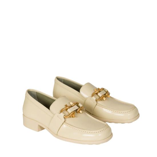 25FW 보테가베네타 로퍼 708902 V28R09311 WHITE - BOTTEGA VENETA