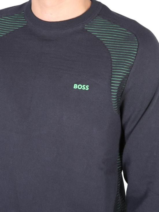  보스 스웨터 50471789 10242346403 BLUE - BOSS