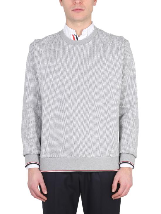  톰브라운 긴팔 티셔츠 MJT355A J0027133 GREY