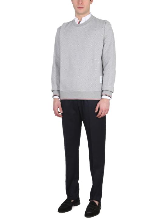  톰브라운 긴팔 티셔츠 MJT355A J0027133 GREY - THOM BROWNE