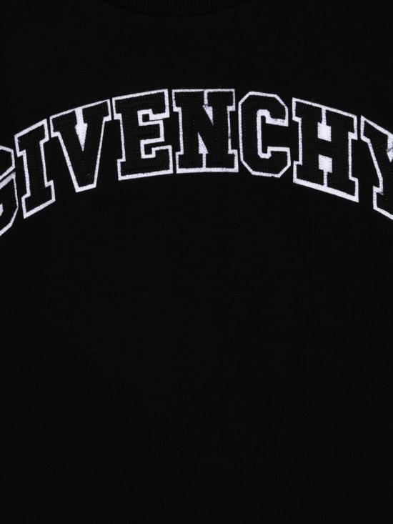 26SS [키즈] 지방시 풀오버 H25352K 09B BLACK - GIVENCHY