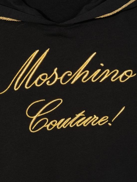 [키즈] 모스키노 풀오버 HDF042K LDA1660100 BLACK - MOSCHINO
