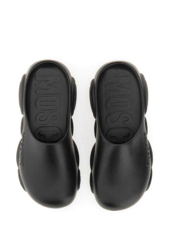  모스키노 샌들 MA10903G1 FM29000 BLACK - MOSCHINO