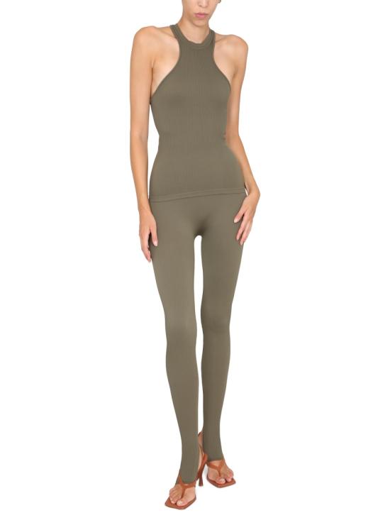  안드레아 아다모 스트레이트 팬츠 ADFW22PA05032106 1106 GREEN - ANDREA ADAMO